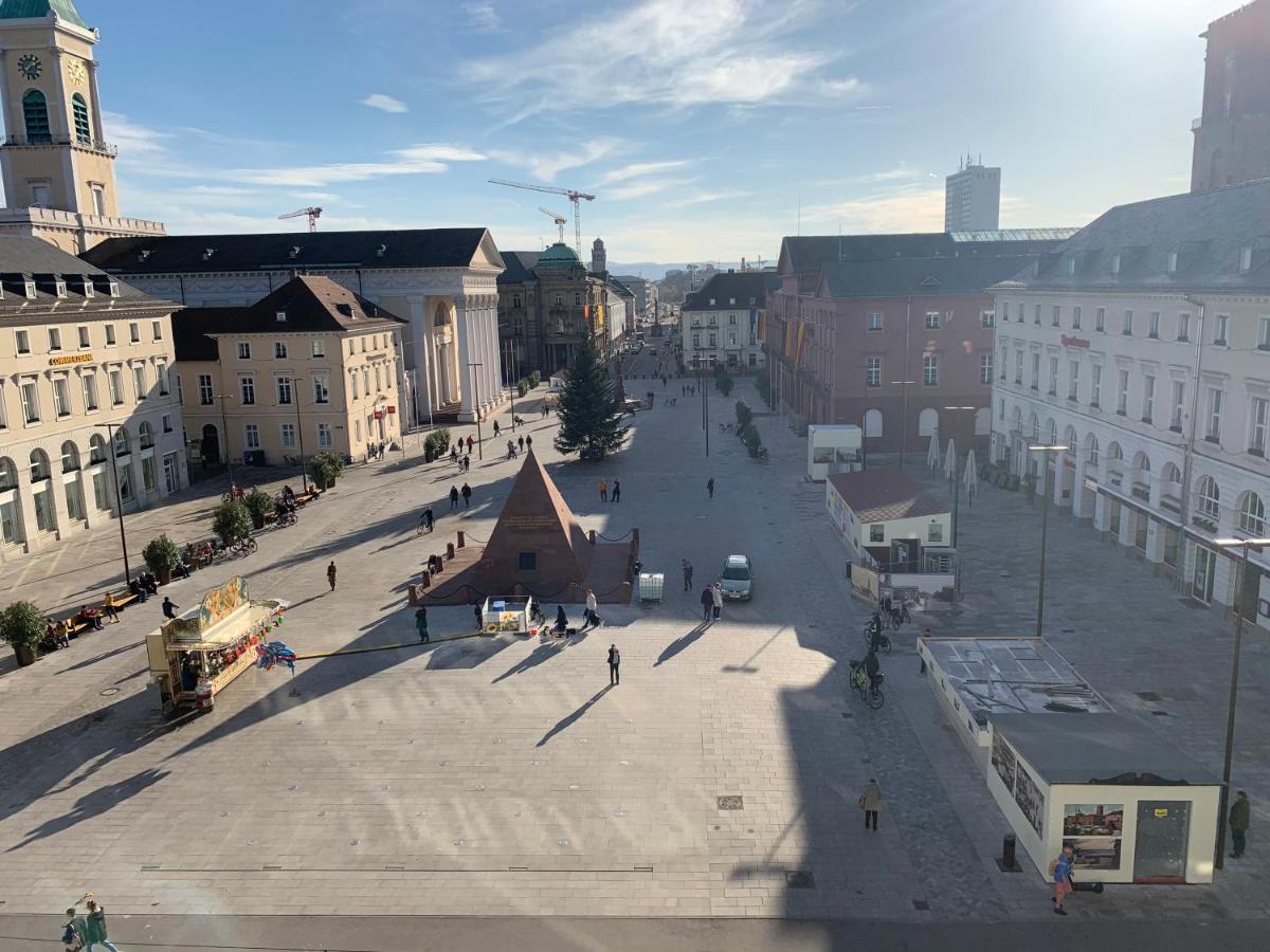 Hotel Am Markt Karlsruhe Exterior foto