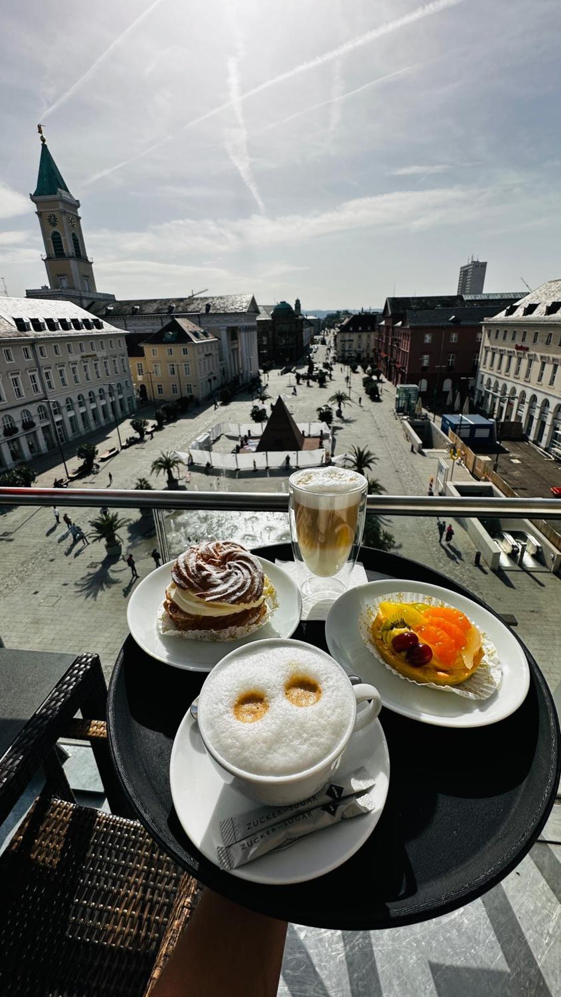 Hotel Am Markt Karlsruhe Exterior foto